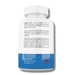 D-Stress Capsules - Suggested Use