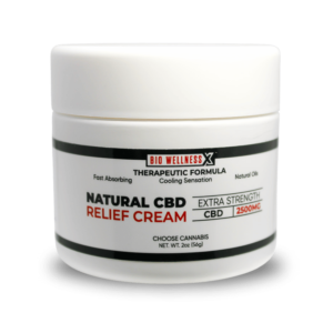 Natural CBD Relief Cream - 2500mg CBD - front
