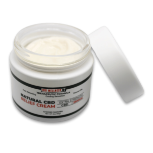 Natural CBD Relief Cream - 2500mg CBD - open