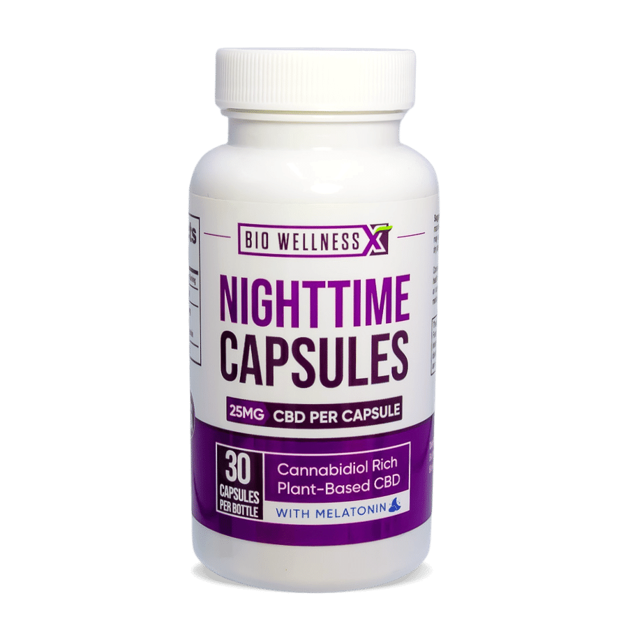 Nighttime Capsules With Melatonin And CBD