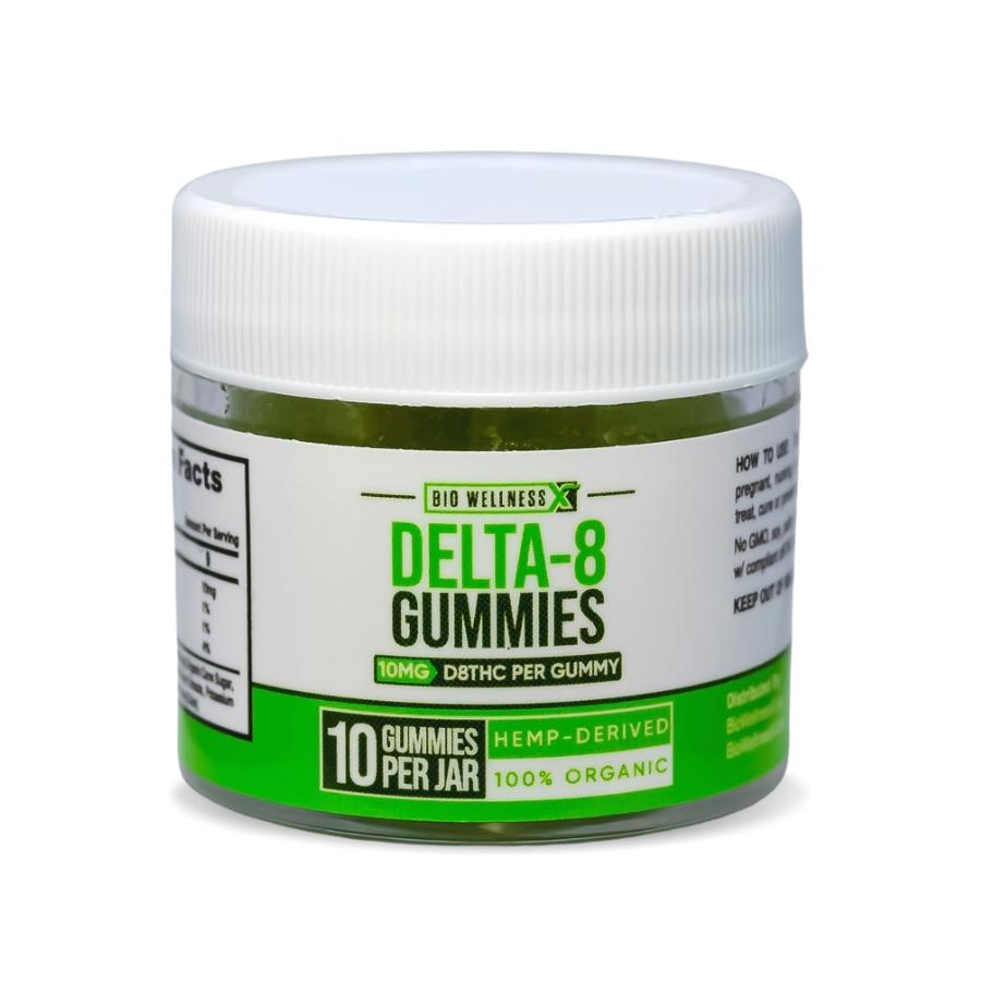 10mg Delta 8 gummies - 10 count - apple flavor