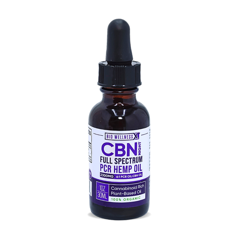 CBN Oil Tincture - Full Spectrum PCR - Sleep Aid - BioWellnessX