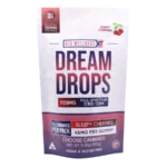 Dream-Drops - Full Spectrum CBN Gummies - Front - 25ct - Cherry