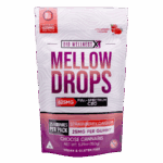 Full Spectrum CBD Gummies - 25mg - Mellow Drops - 25ct - Strawberry - Front