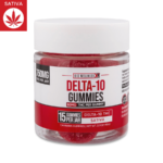 Organic Delta 10 Gummies - 55mg - Cherry Flavor