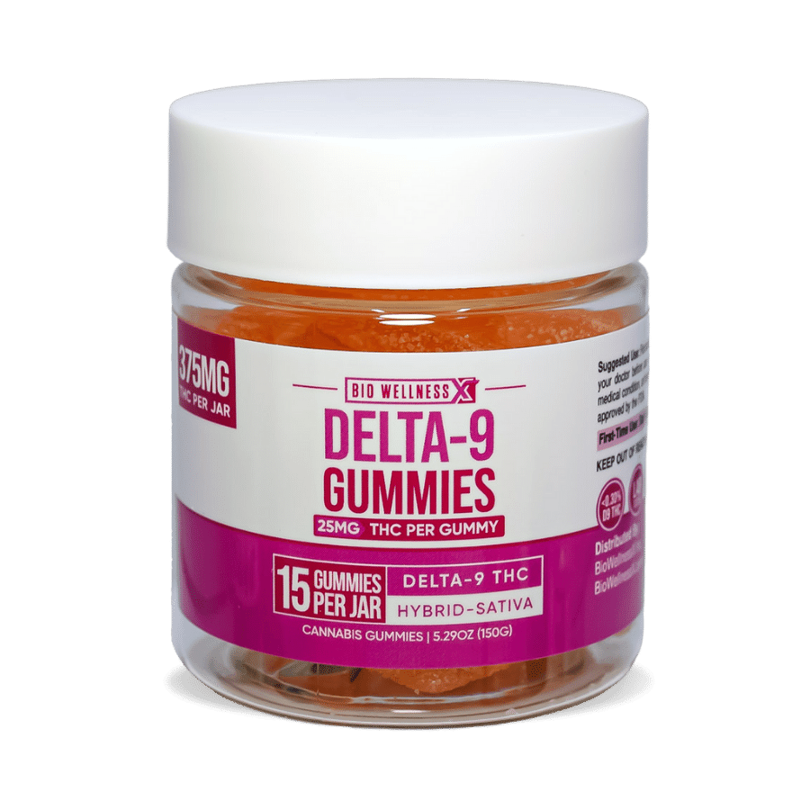 Organic Delta 9 gummies – 10mg & 25mg THC Per Gummy