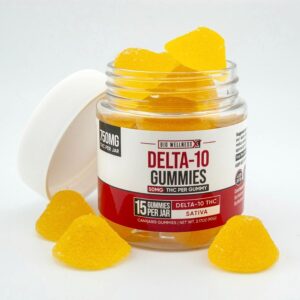 Delta-10 THC Gummies - Lemon - 15 Count