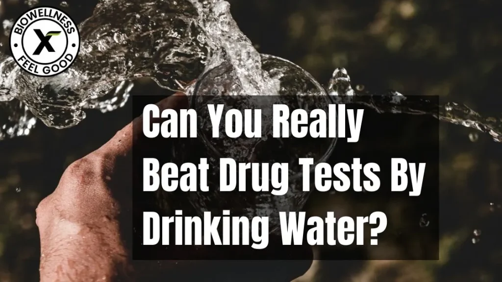 can you really beat drug test by drinking water