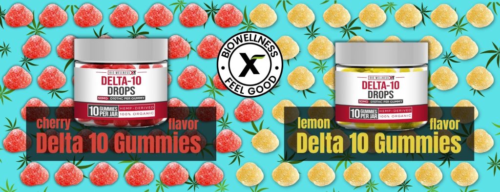 Delta 10 - 55mg THC - 2 flavors - BiowellnessX