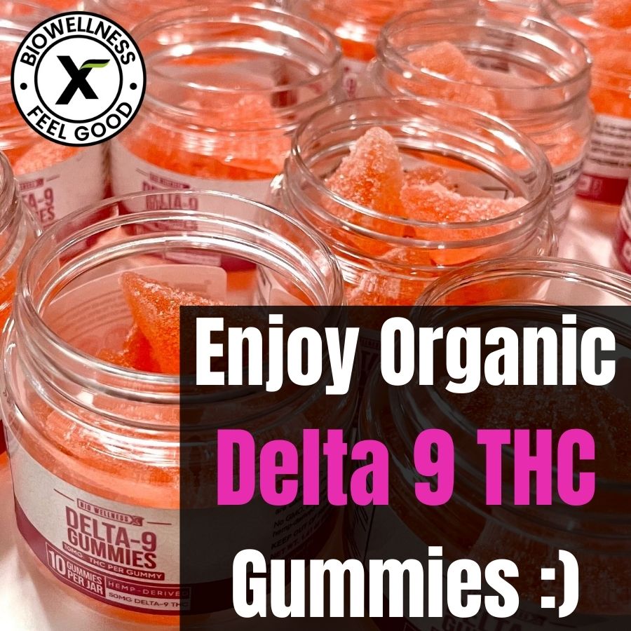 Organic Delta 9 THC Gummies