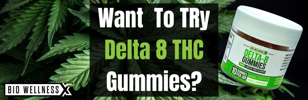 Try Delta 8 THC Gummies