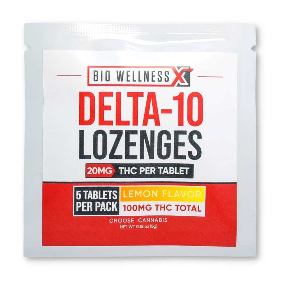 Delta 10 Tablets - 20mg - 5-pack - Lemon Flavor