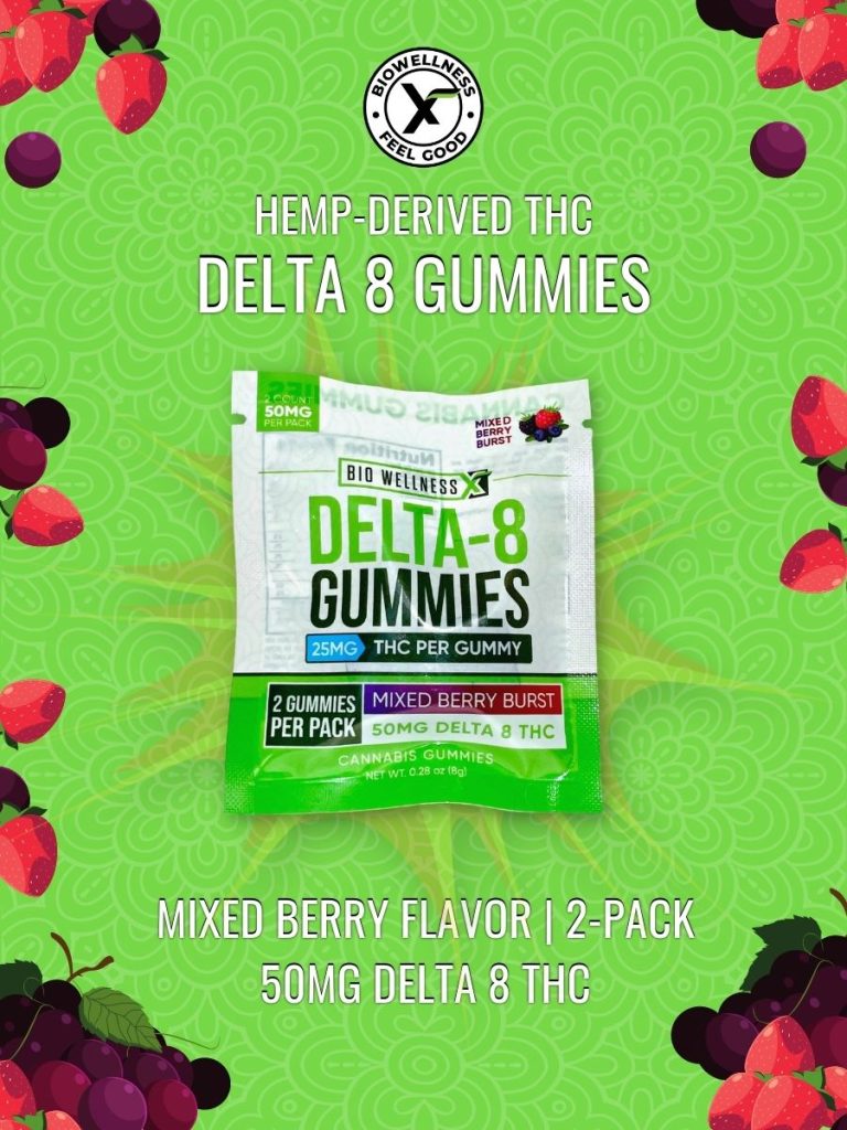 25mg delta 8 thc gummies - mixed berries