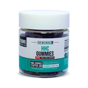 HHC-Gummies - 50mg HHC - BioWellnessX