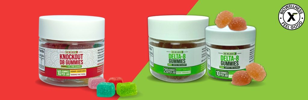 Vegan Delta 8 THC Gummies from BioWellnessX