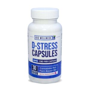 25mg D-Stress CBD Capsules - 30 count