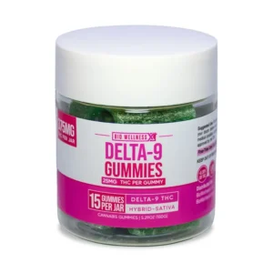 25mg Delta 9 Gummies Green Apple