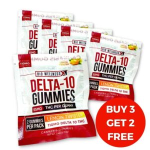 Delta 10 gummies - buy 3 get 2 free