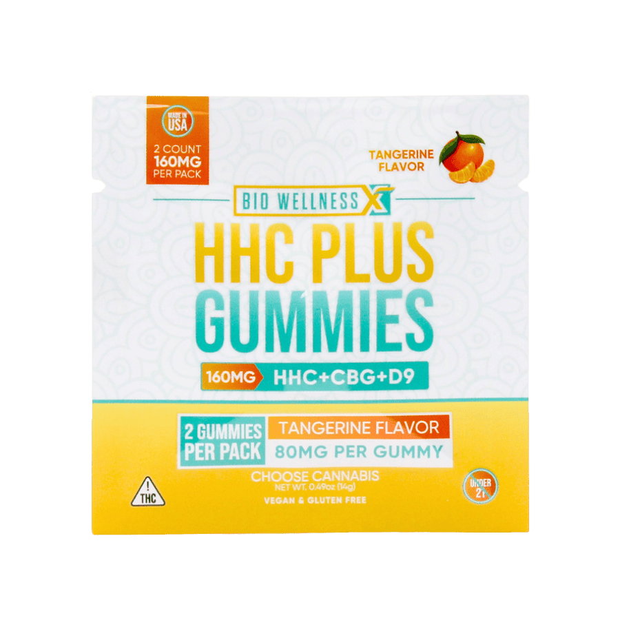 50mg HHC Gummies + CBG | Strongest Entourage Blend | BioX