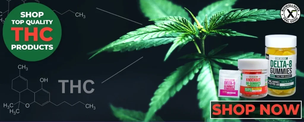 Shop dispensary grade hemp products with BiowellnessX