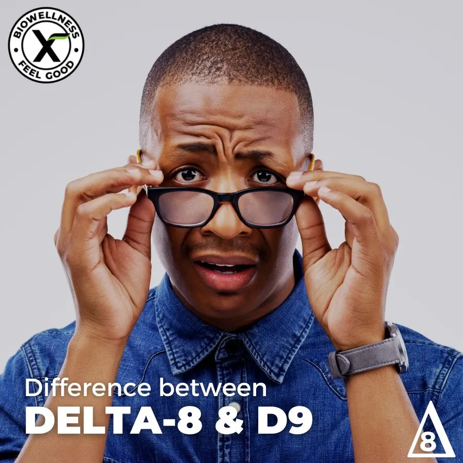 What is the difference between Delta 8 and Delta 9 for sleep - BiowellnessX