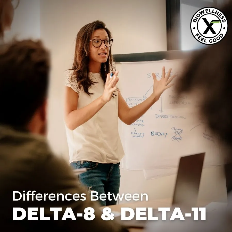Delta-8 vs Delta-11 THC, What Are The Differences - BiowellnessX