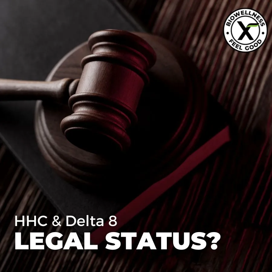 HHC and Delta-8 Legal Status - BiowellnessX