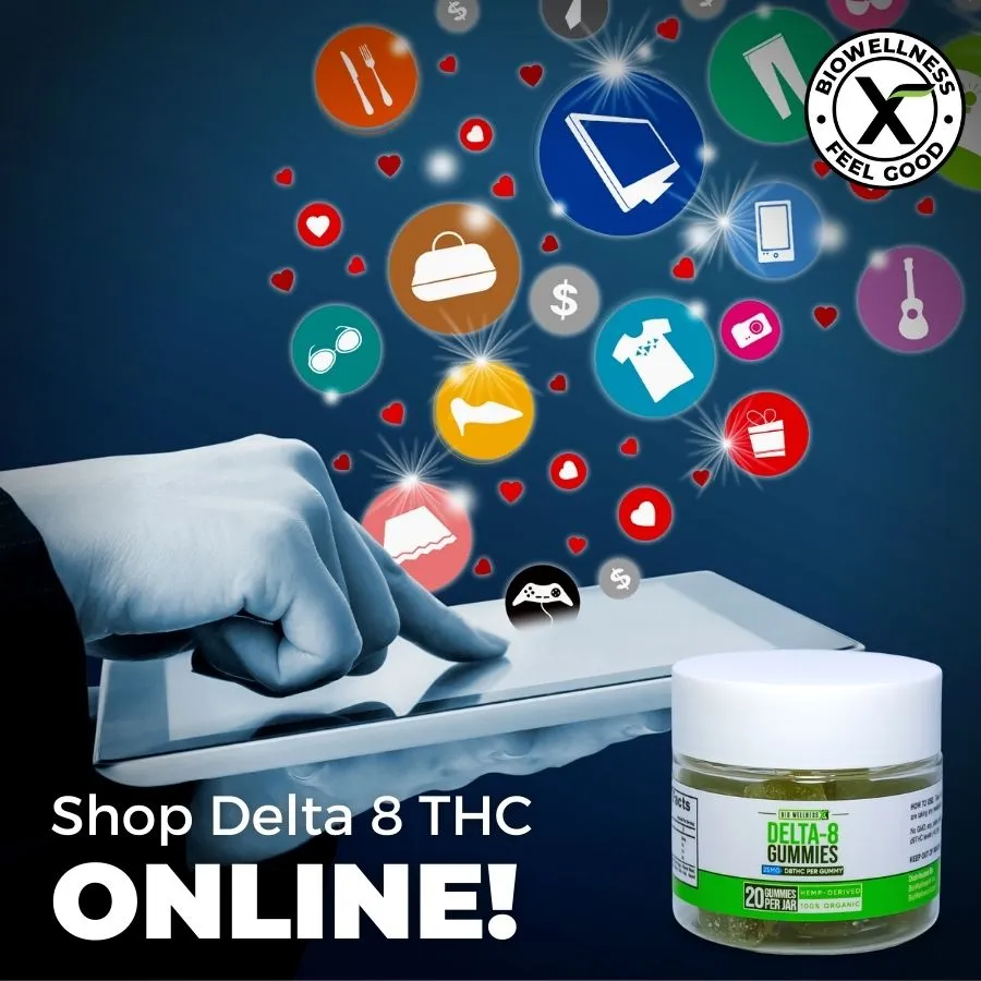 Shop Delta 8 THC online in Northridge Cali