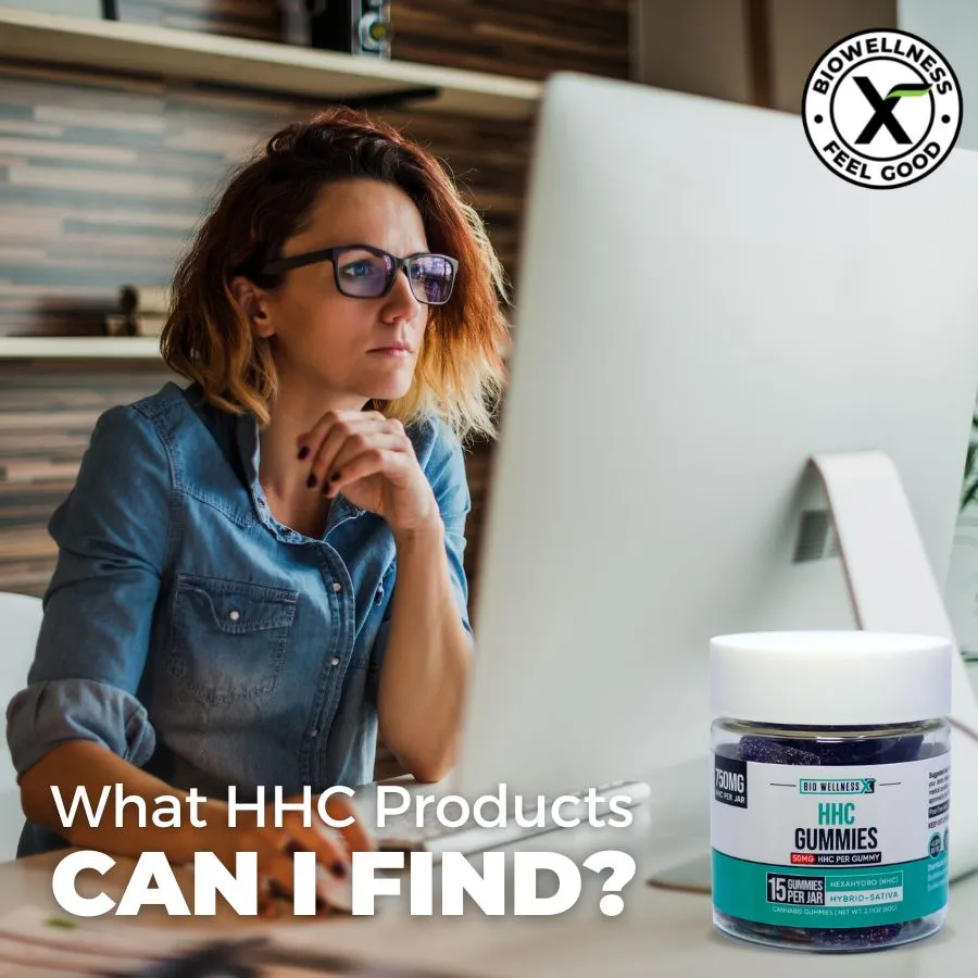 What HHC Products Can I Find - BiowellnessX