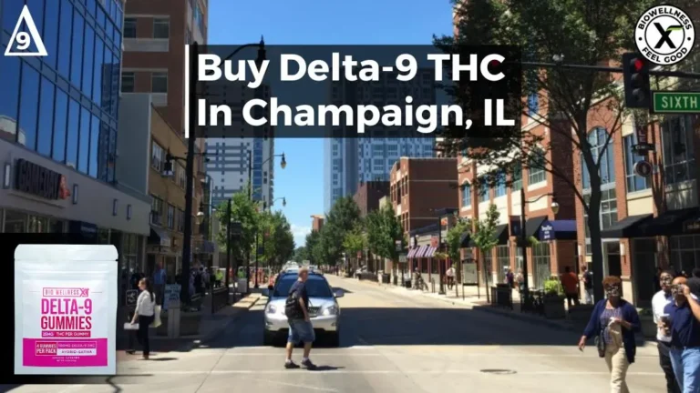 Buy Delta-9 THC Gummies in Champaign, Illinois