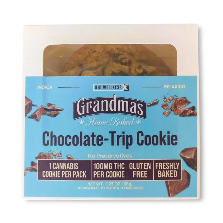 100mg Delta-8 THC chocolate Chip Cookie - Single Serving