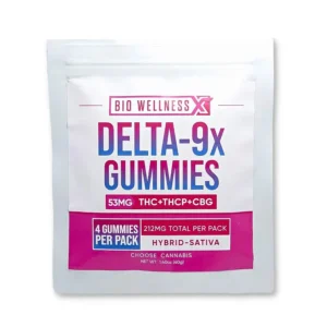 Delta 9x Gummies - 4-pack