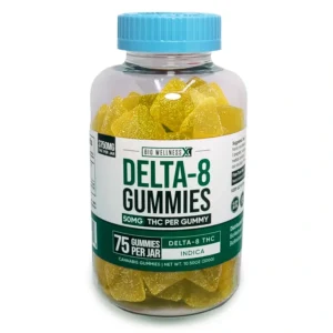 50mg Delta 8 gummies - lemon - 75 count