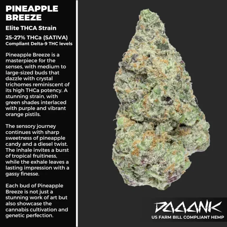 Pineapple Breeze - Strain card