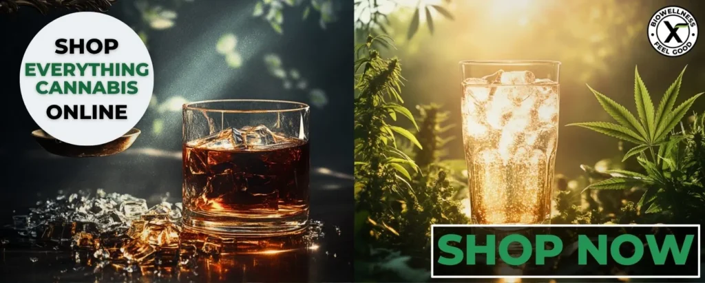 THC Beverages or Alcohol