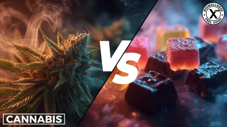 Cannabis Flowers vs Edibles