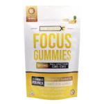 Focus Gummies -Front - 25ct -Pineapple