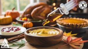 Cannabis Syringe for Thanksgiving Cooking