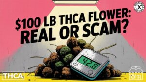 $100 lb flower thca