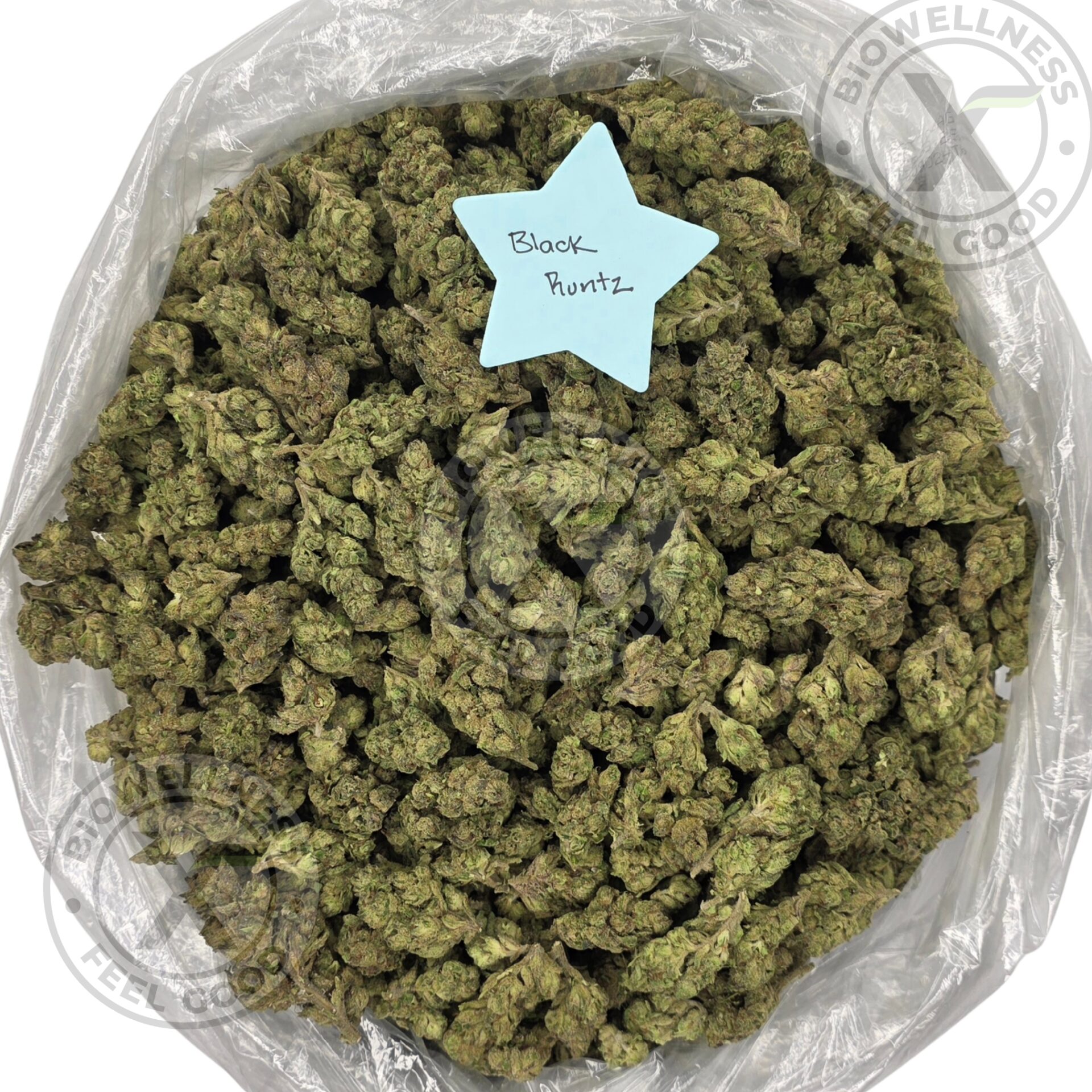 THCa Flower Clearance | Cheap $50/Oz Deals – 14 grams, Strain: A/AA | Black Runtz (Indica)
